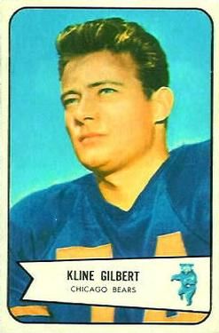 Kline Gilbert 1954 Bowman #123 Sports Card