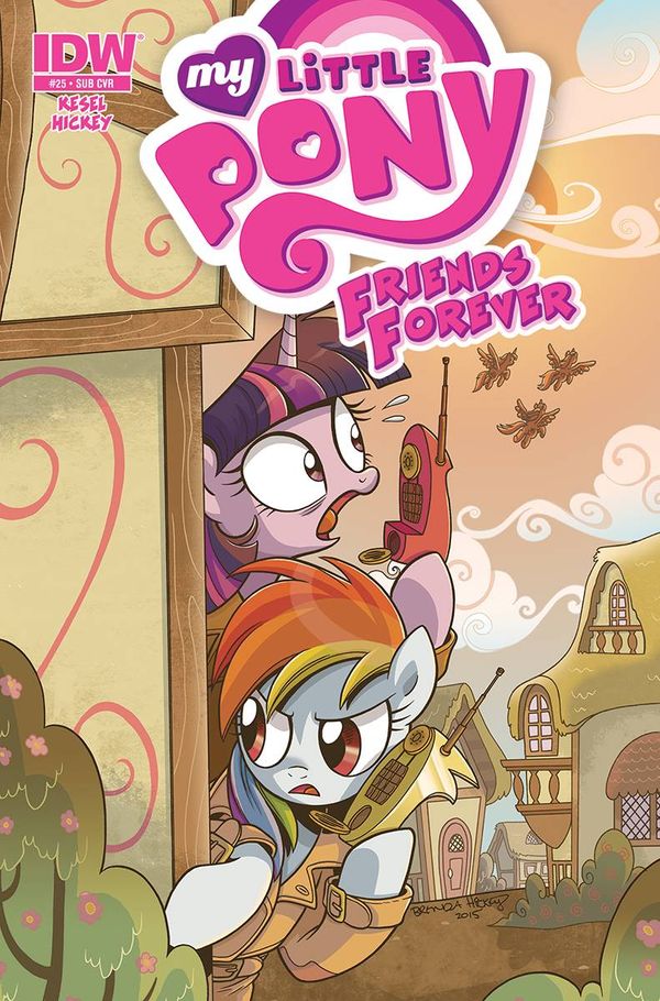 My Little Pony Friends Forever #25 (Subscription Variant)