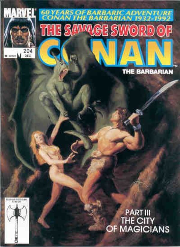 The Savage Sword of Conan #204