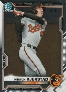 Heston Kjerstad 2021 Bowman Chrome - Prospects Baseball #BCP-166 Sports Card