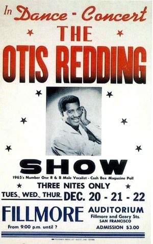 AOR-1.69 Otis Redding The Fillmore 1966