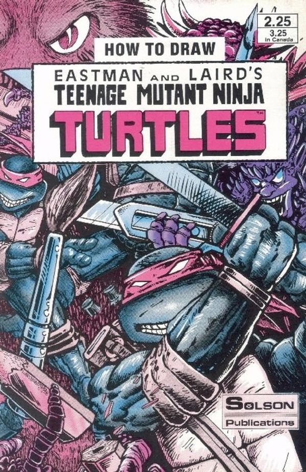 How to Draw The Teenage Muntant Ninja Turtles #1 (Manufacturing Error)