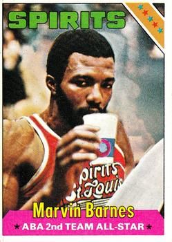 Marvin Barnes 1975 Topps #252 Sports Card