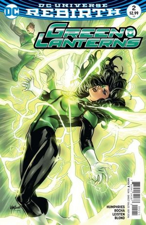 Green Lanterns #2 (Variant Cover)