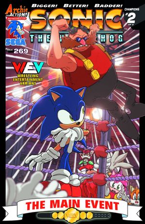 Sonic The Hedgehog #269 (Swe Variant Cover)