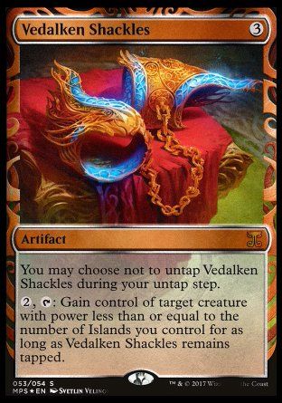 Vedalken Shackles (Kaladesh Inventions) Trading Card