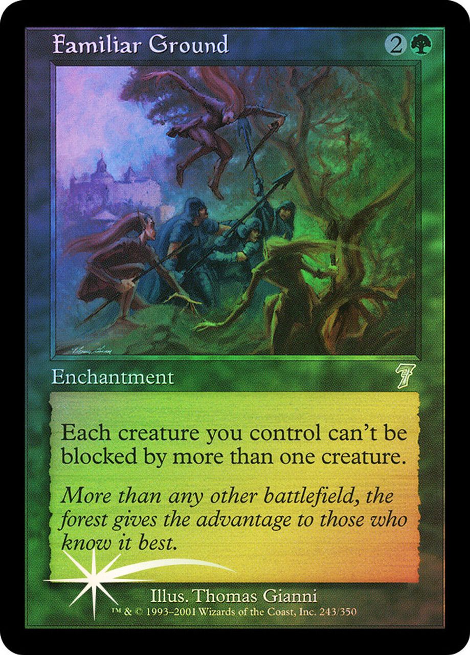 Familiar Ground (7th Edition - Foil) Trading Card