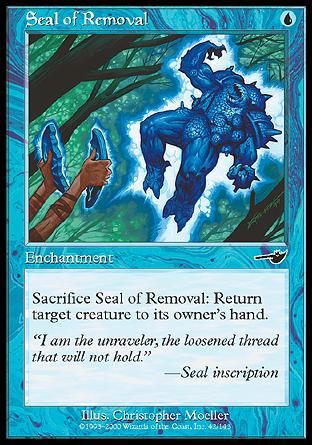 Seal of Removal (Nemesis) Trading Card