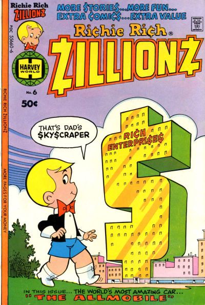 Richie Rich Zillionz #6 Comic