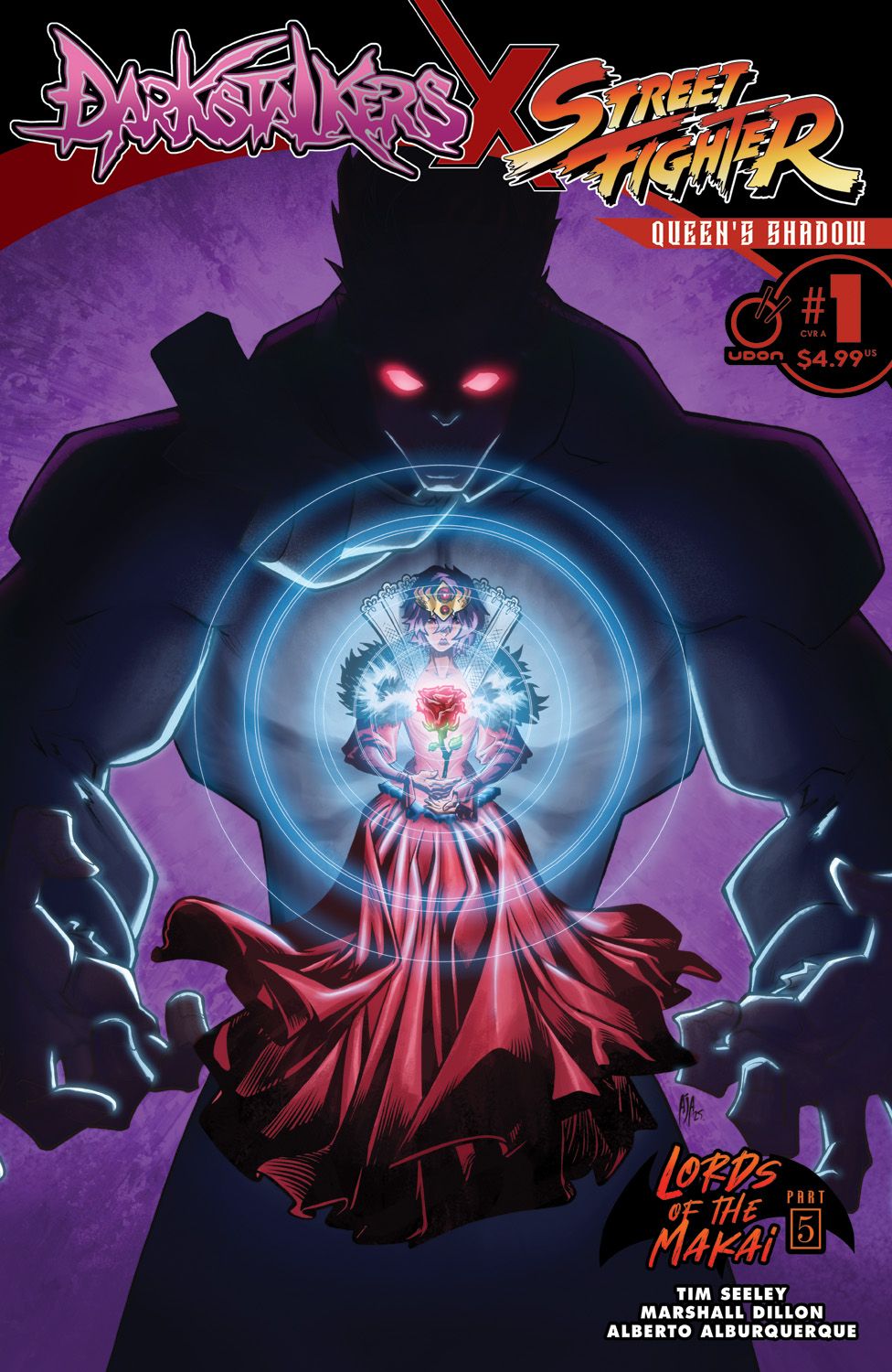 Darkstalkers X Street Fighter Queens Shadow #1 Comic