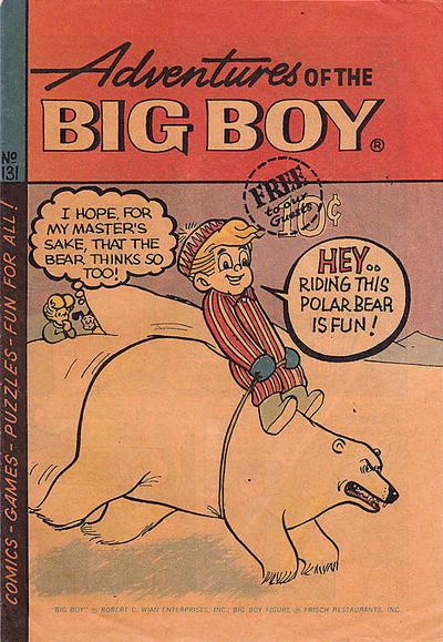 Adventures of Big Boy #131 [East] Comic