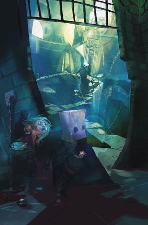 Little Nightmares Descent To Nowhere #1 (Cvr H Dennis Menheere Virgin Variant)