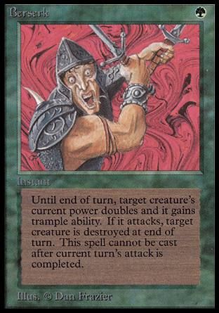 Berserk (Beta) Trading Card