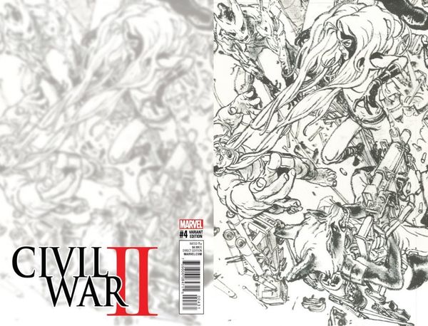 Civil War II #4 (Gi Connecting E Cover)