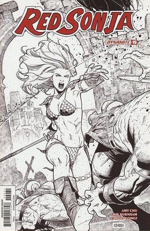 Red Sonja #19 (Cover G 20 Copy Chen B&w Cover)