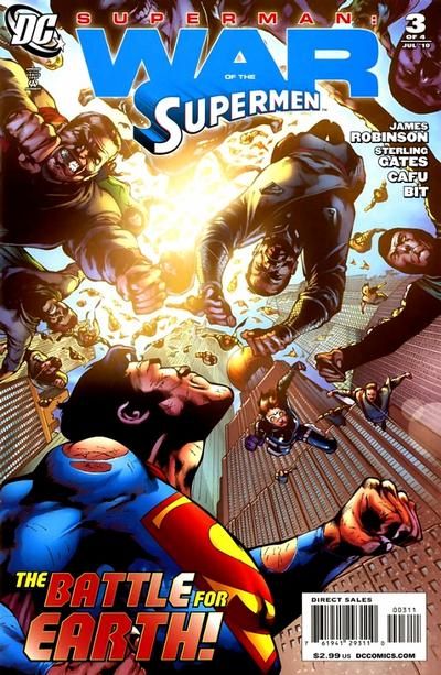 Superman: War of the Supermen #3 Comic