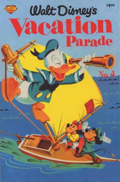 Walt Disney's Vacation Parade #4 Comic
