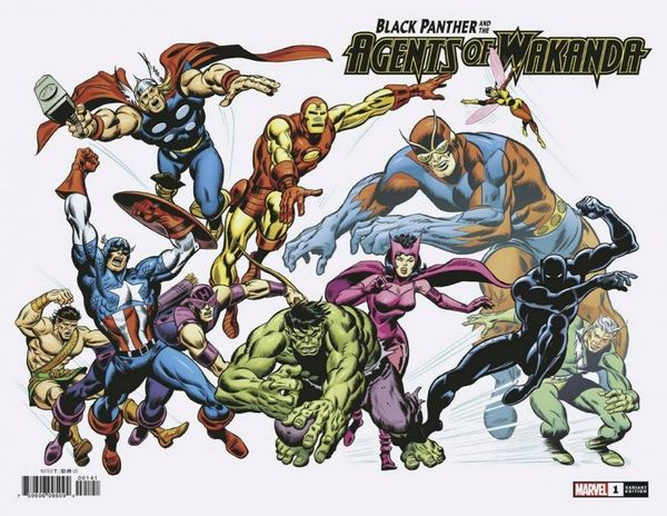 Black Panther and the Agents of Wakanda #1 (Buscema Variant)