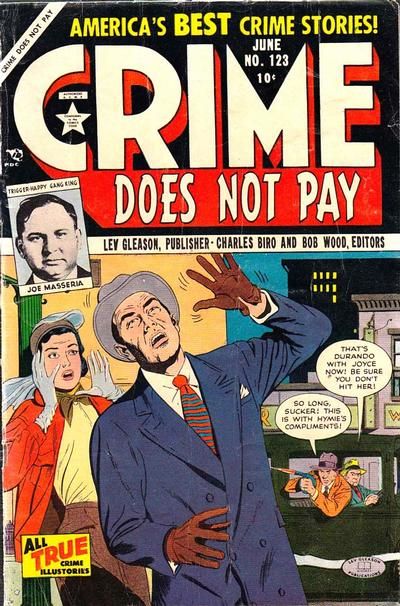 Crime Does Not Pay #123 Comic