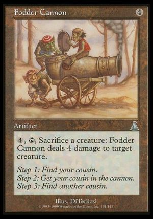 Fodder Cannon (Urza's Destiny)