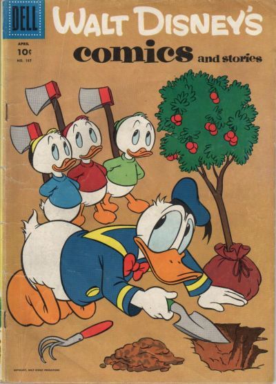 Walt Disney's Comics and Stories #187 Comic