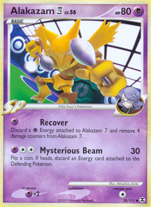 Alakazam E4 (38/111) - Rising Rivals Pokémon Card