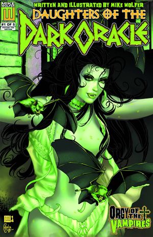 Daughters Of The Dark Oracle #1 (70s Psycho 5 Cpy Cover)