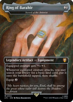 Sword of the Animist (The Lord of the Rings Commander Decks)