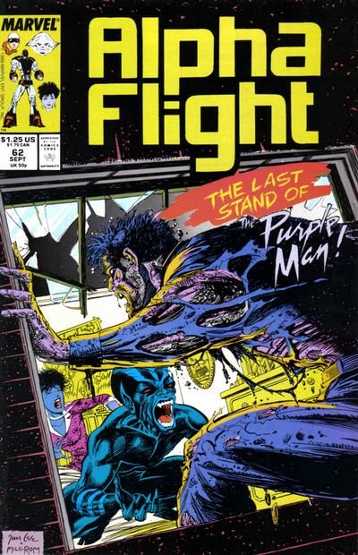 Alpha Flight #62 Comic