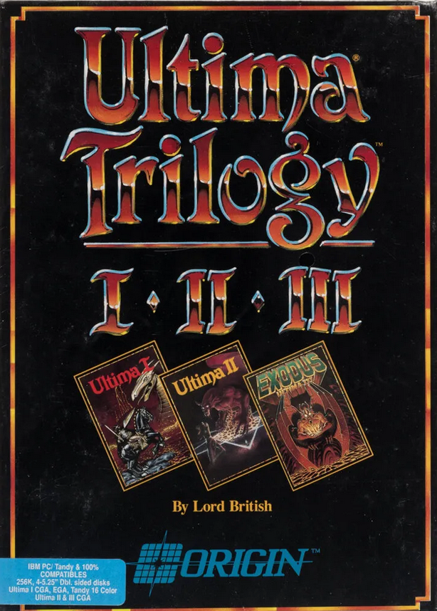Ultima Trilogy Video Game