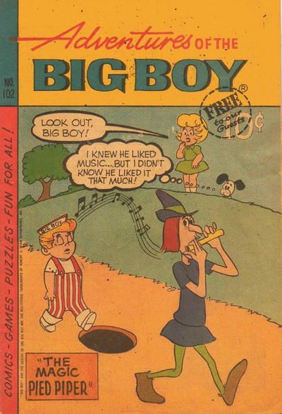 Adventures of Big Boy #102 [East] Comic