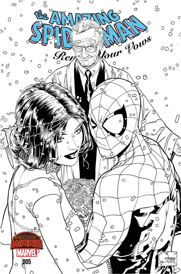 Amazing Spider-man Renew Your Vows #5 (Quesada B&amp;w Variant)