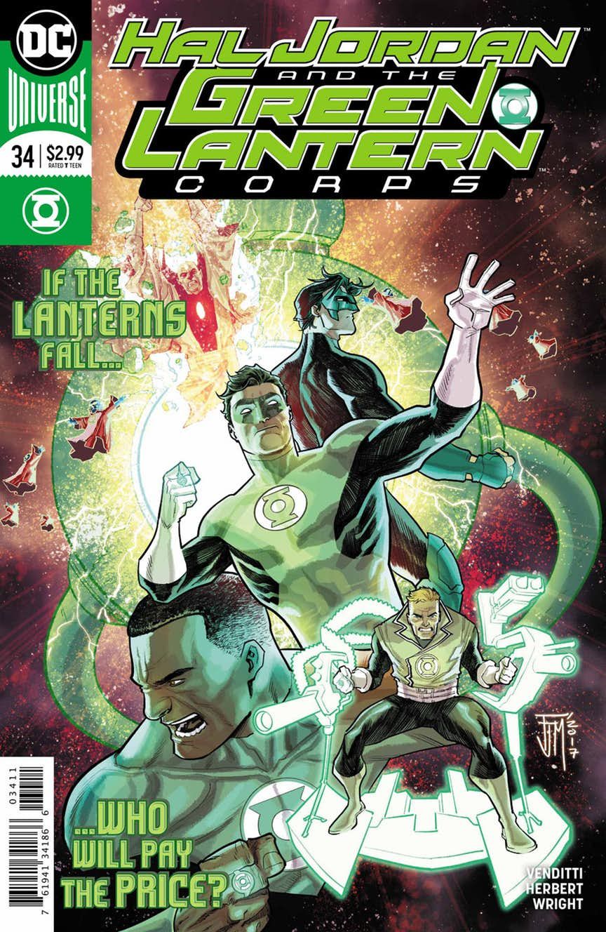 Hal Jordan & The Green Lantern Corps #34 Comic