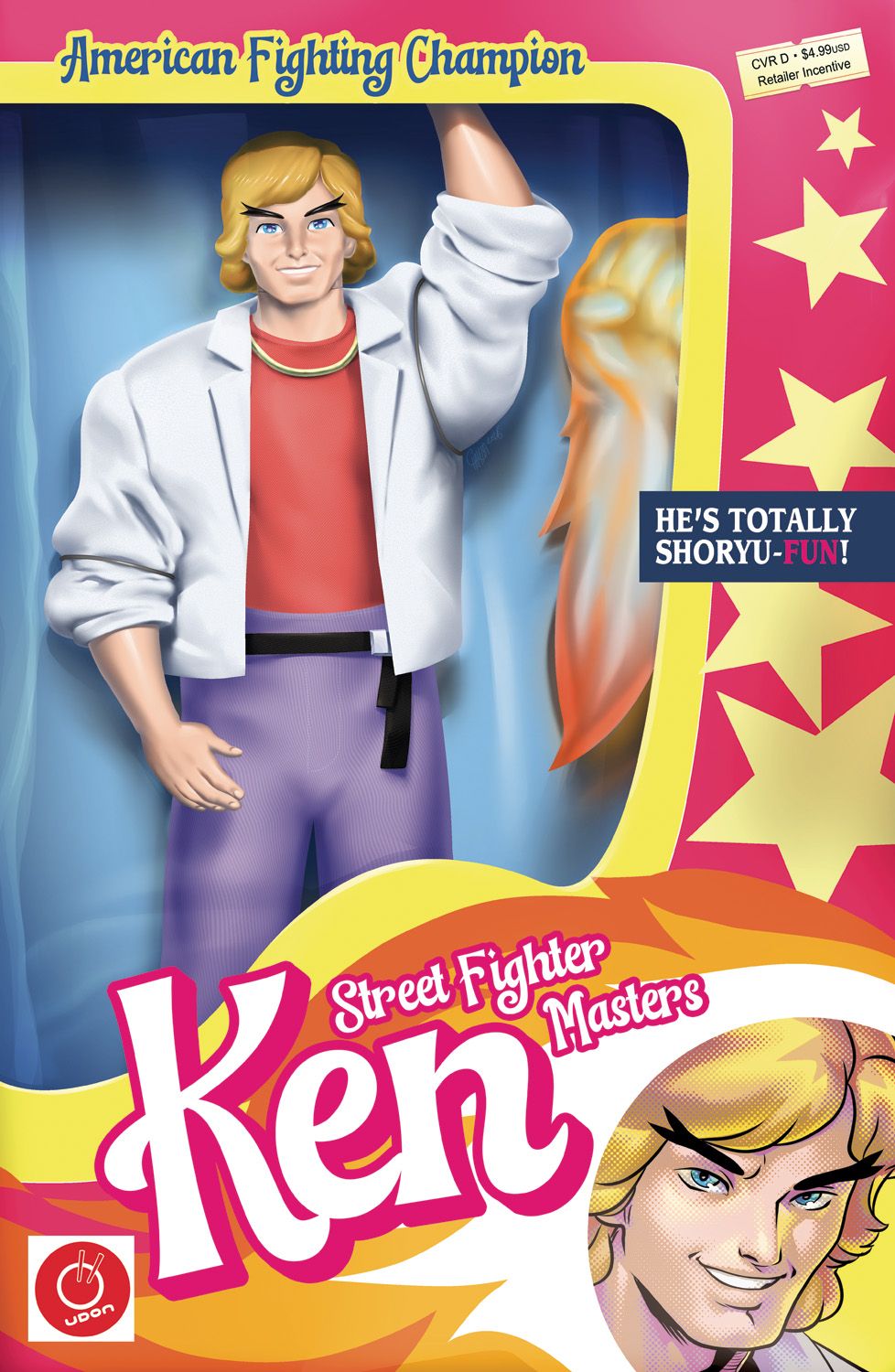 Street Fighter Masters Ken #1 (Cvr D Inc 1:5 Jeffrey Cruz Variant) Comic