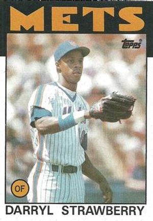 Darryl Strawberry 1986 Topps #80