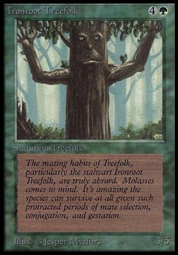 Ironroot Treefolk (Alpha)