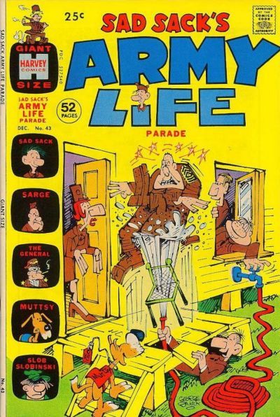 Sad Sack's Army Life Parade #43 Comic