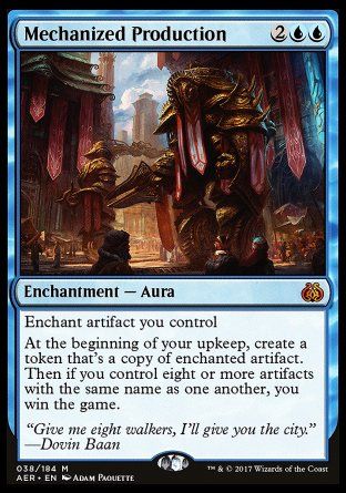 Mechanized Production (Aether Revolt) Trading Card