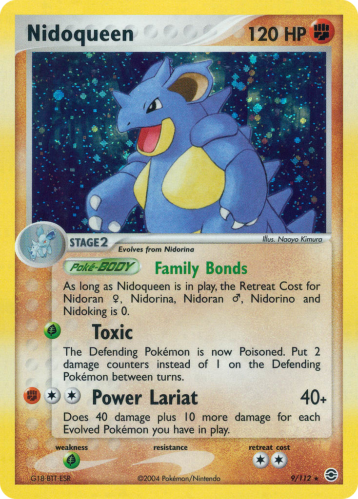 Nidoqueen (9/112) - FireRed & LeafGreen Pokémon Card