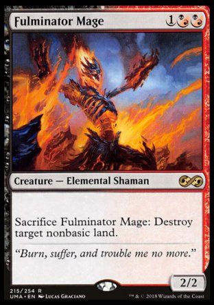 Fulminator Mage (Ultimate Masters) Trading Card