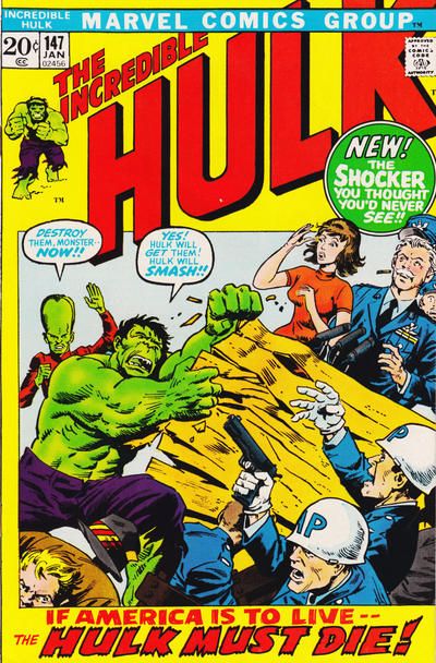 Incredible Hulk #147 Comic