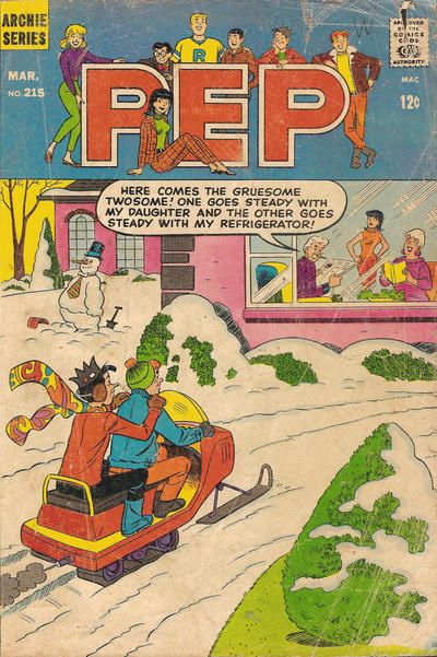 Pep Comics #215 Comic