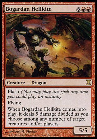 Bogardan Hellkite (Time Spiral) Trading Card