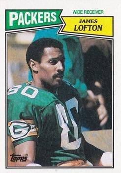 James Lofton 1987 Topps #354 Sports Card