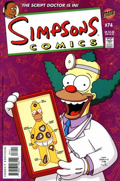 Simpsons Comics #74 Comic
