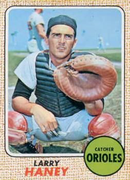 Larry Haney 1968 Topps #42 Sports Card