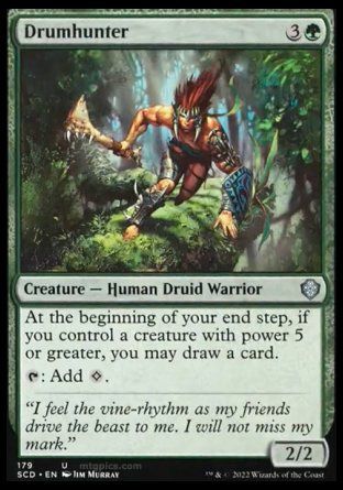 Drumhunter (Starter Commander Decks) Trading Card
