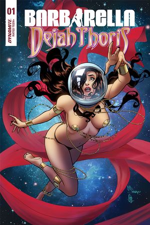 Barbarella/Dejah Thoris #1 (20 Copy Sanapo Dejah Cover)