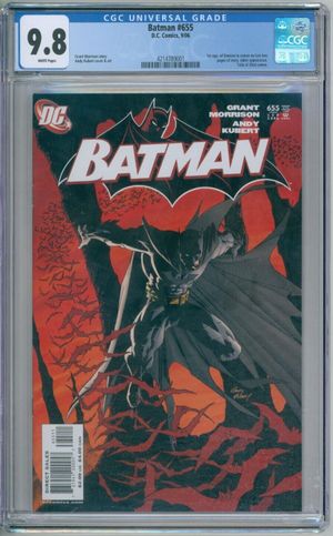 Batman 655 CGC  - first Damian Wayne 