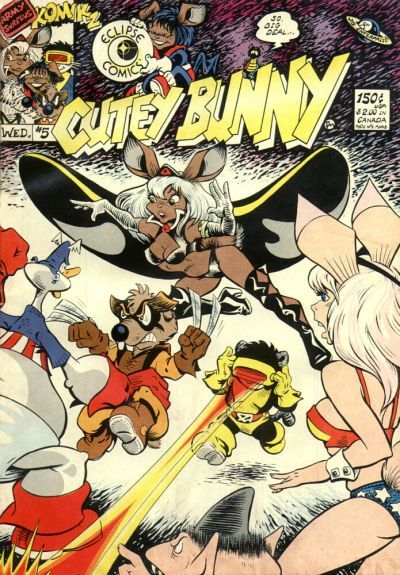 Army Surplus Komikz Featuring Cutey Bunny #5 Comic